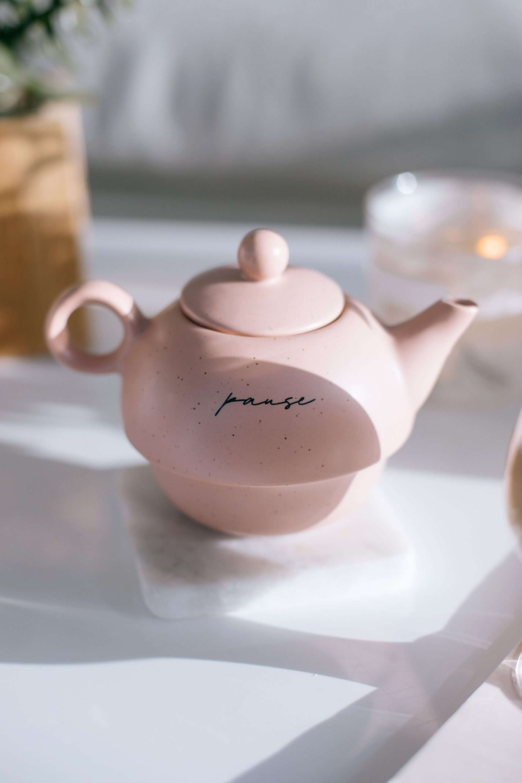 Pause & Relax Teacup & Teapot Set