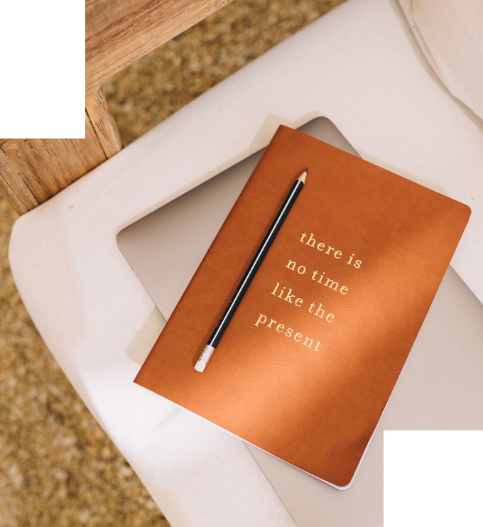 Book Phrase "There Is No Time Like The Present"